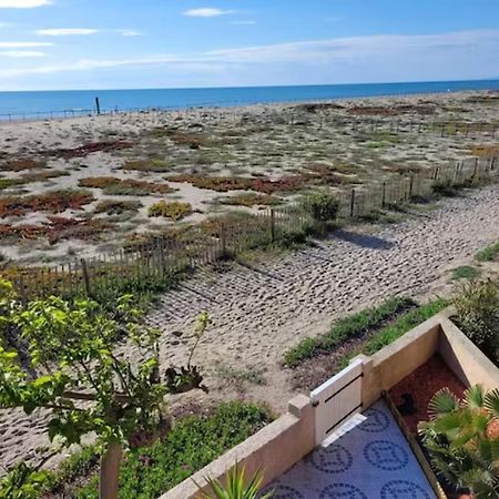 Villa Face A La Mer Sur Le Sable 8 Clim A L'Etage Le Barcarès エクステリア 写真